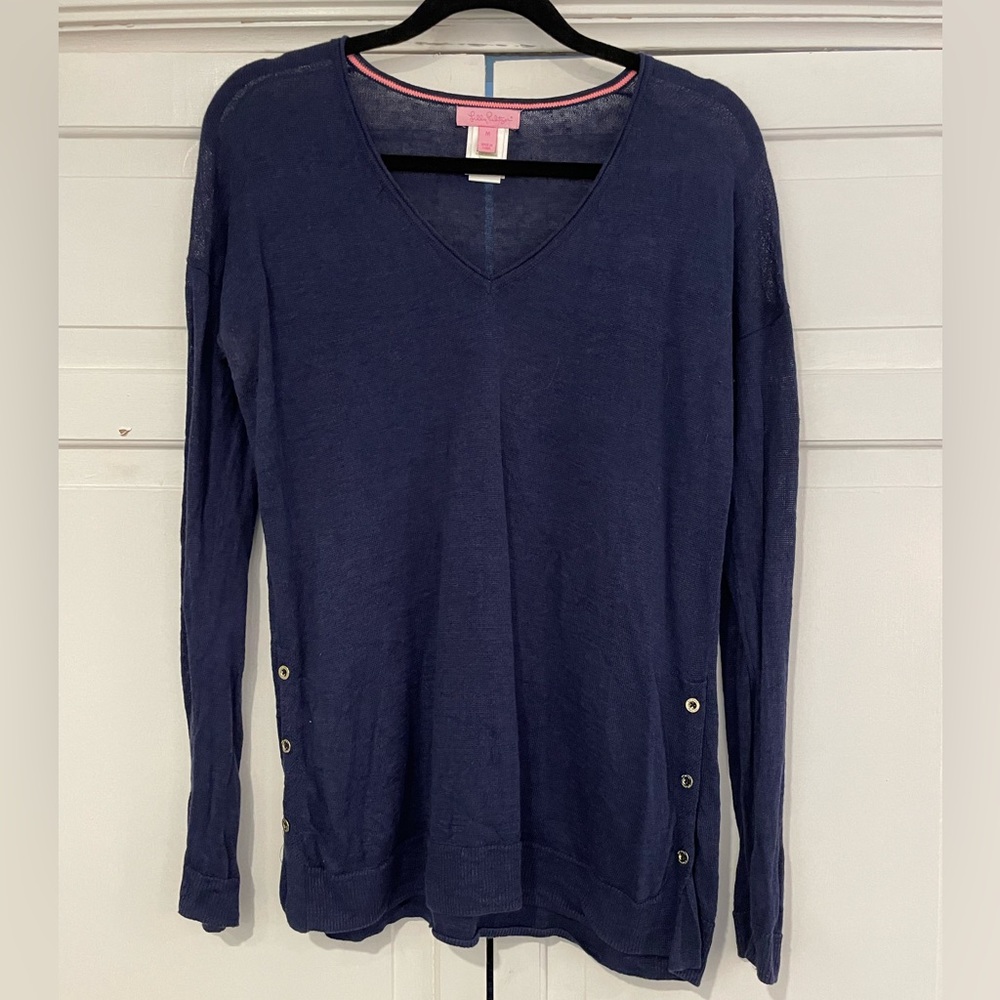 Lilly Pulitzer Linen Top